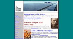 Desktop Screenshot of kirkeogfilm.dk